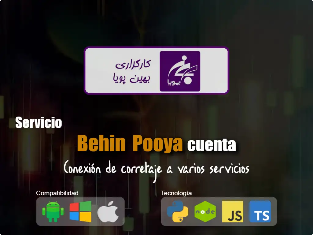 this is the primary image of: Conéctese a Behin Pooya cuenta de corretaje