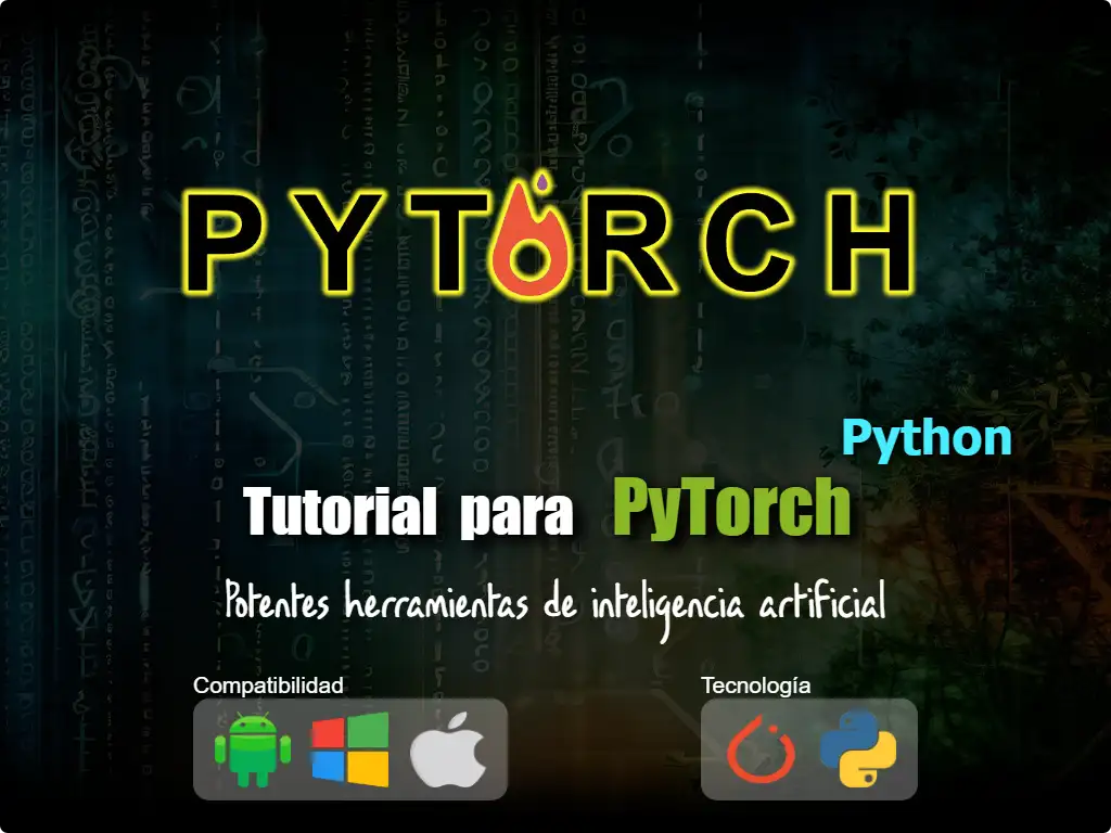 this is the primary image of: Tutorial para herramientas de inteligencia artificial PyTorch-2024