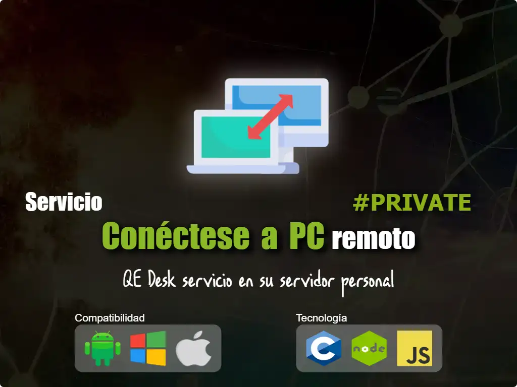 this is the primary image of: Escritorio dedicado - Conéctese a la computadora remota